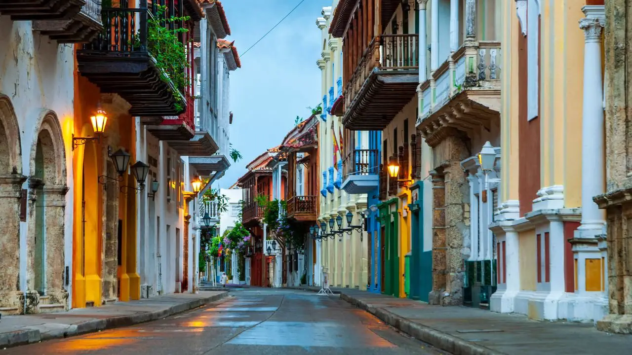 Calles de Cartagena de Indias, Colombia