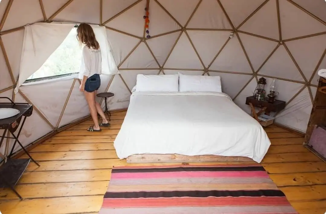 glamping en dos aguas natural