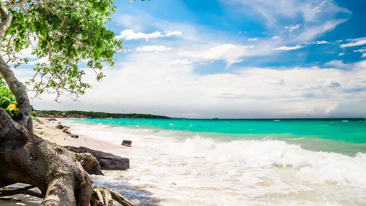 Playa Blanca en Isla Baru