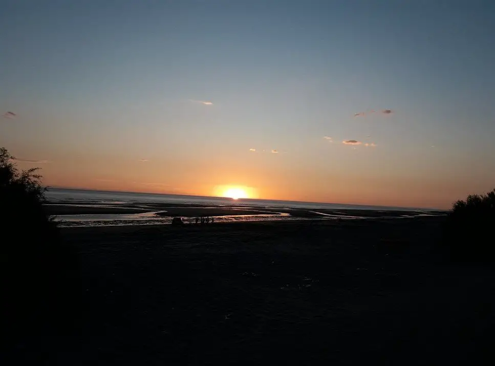 Atardeceres en Bahía Creek en Río Negro