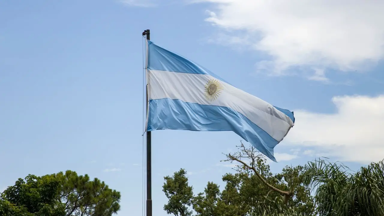 bandera de argentina