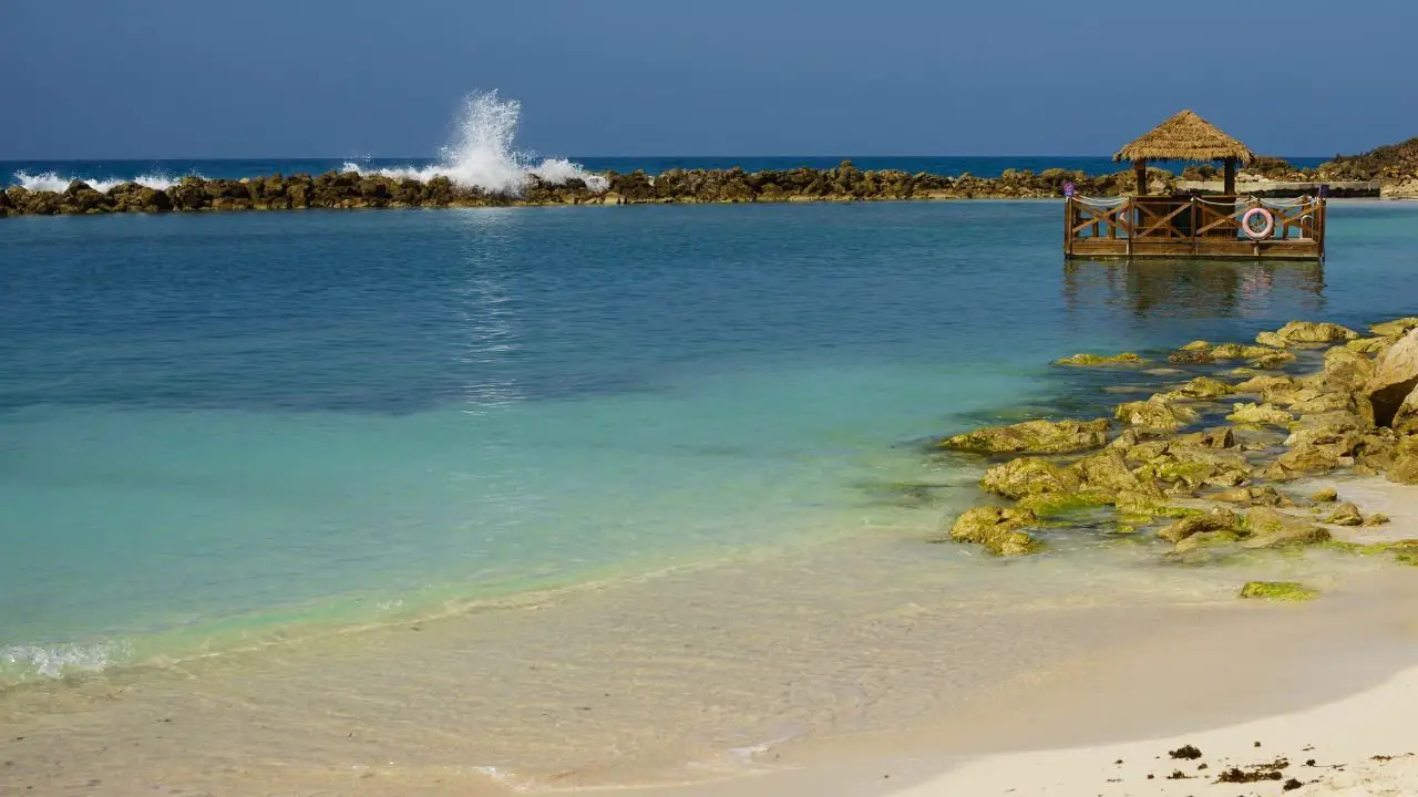 Playa de Labadee en haiti