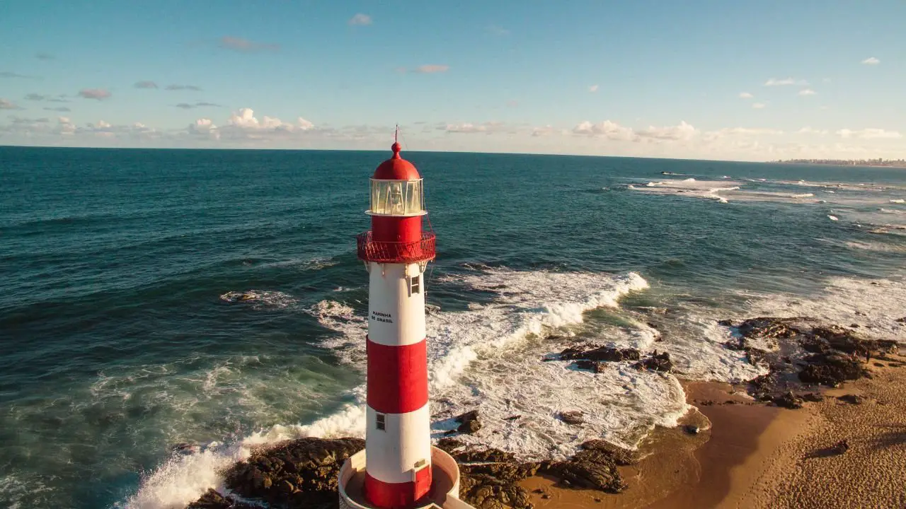 Praia de Itapuã en salvador de bahia brasil