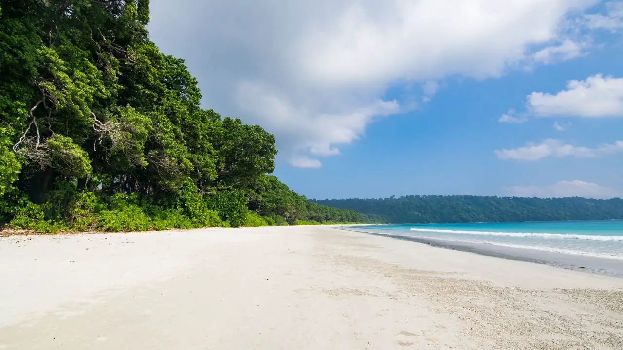 Radhanagar Beach en Havelock Islas Andamán y Nicobar