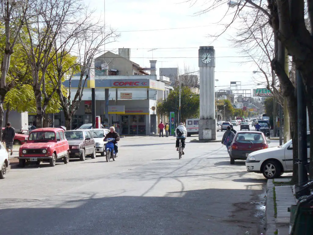 reloj en el centro de chascomus