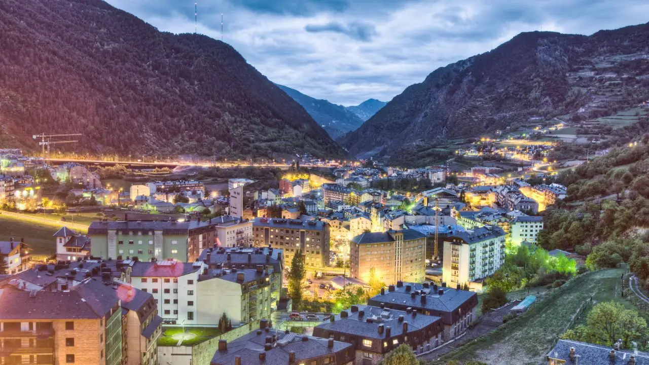 vista area de andorra 