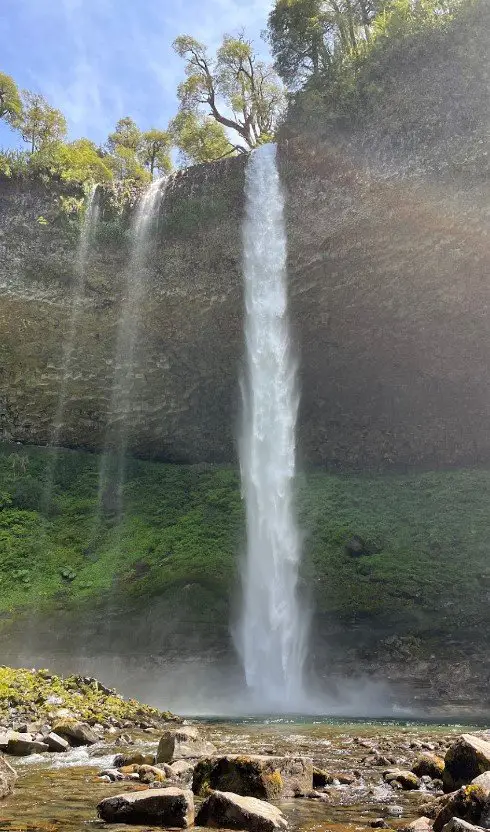 cascada de santa ana en neuquen