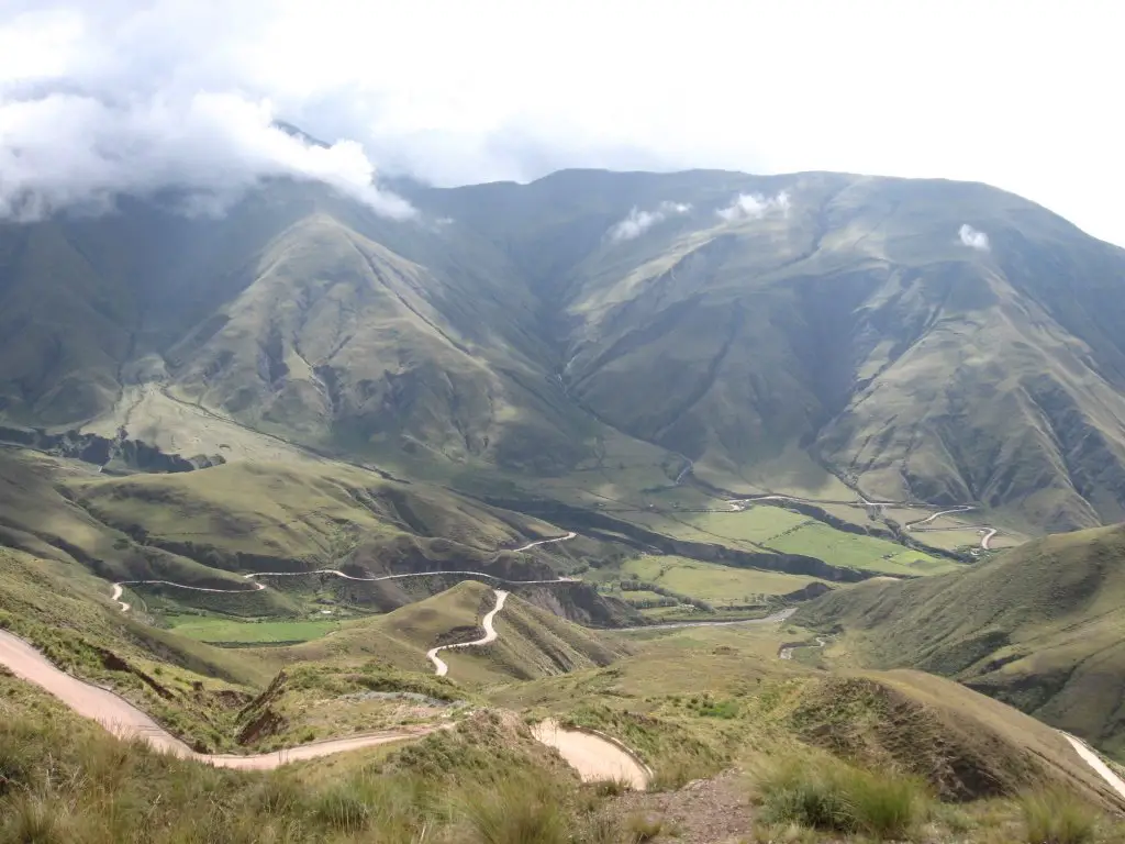 Cuesta del Obispo en salta argentina