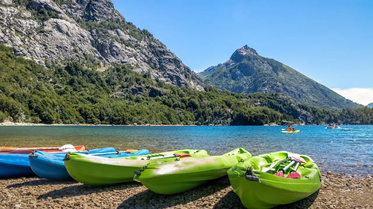 playa bahia lopez en bariloche