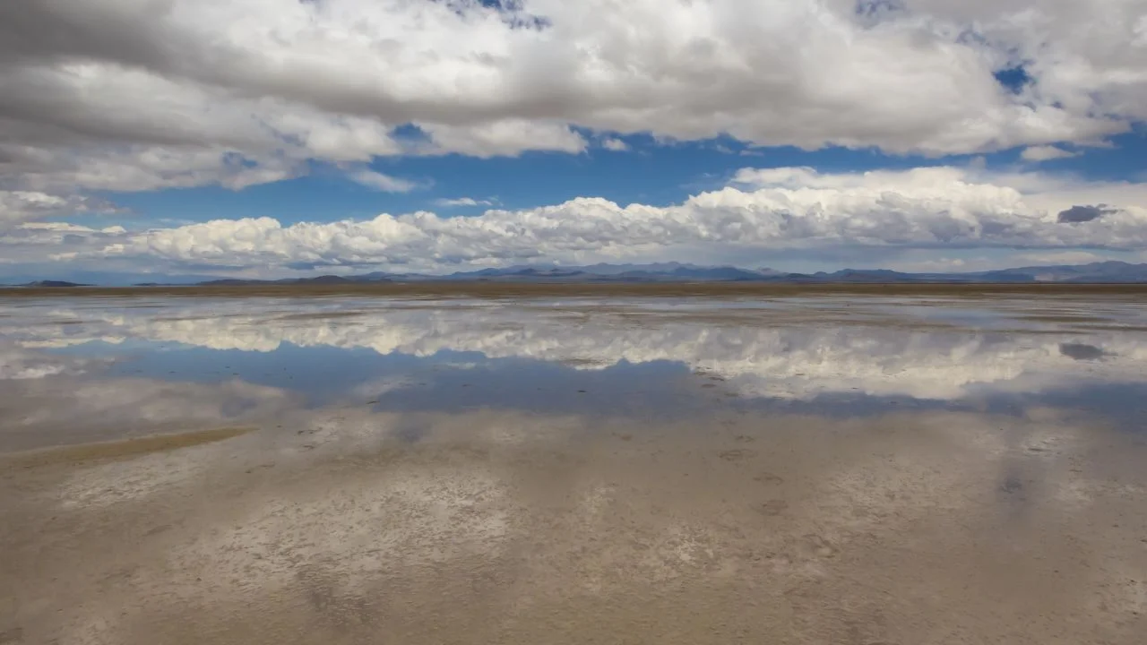 Explorá La Laguna Salada en Mendoza que ofrece vistas espectaculares con su espejo de agua