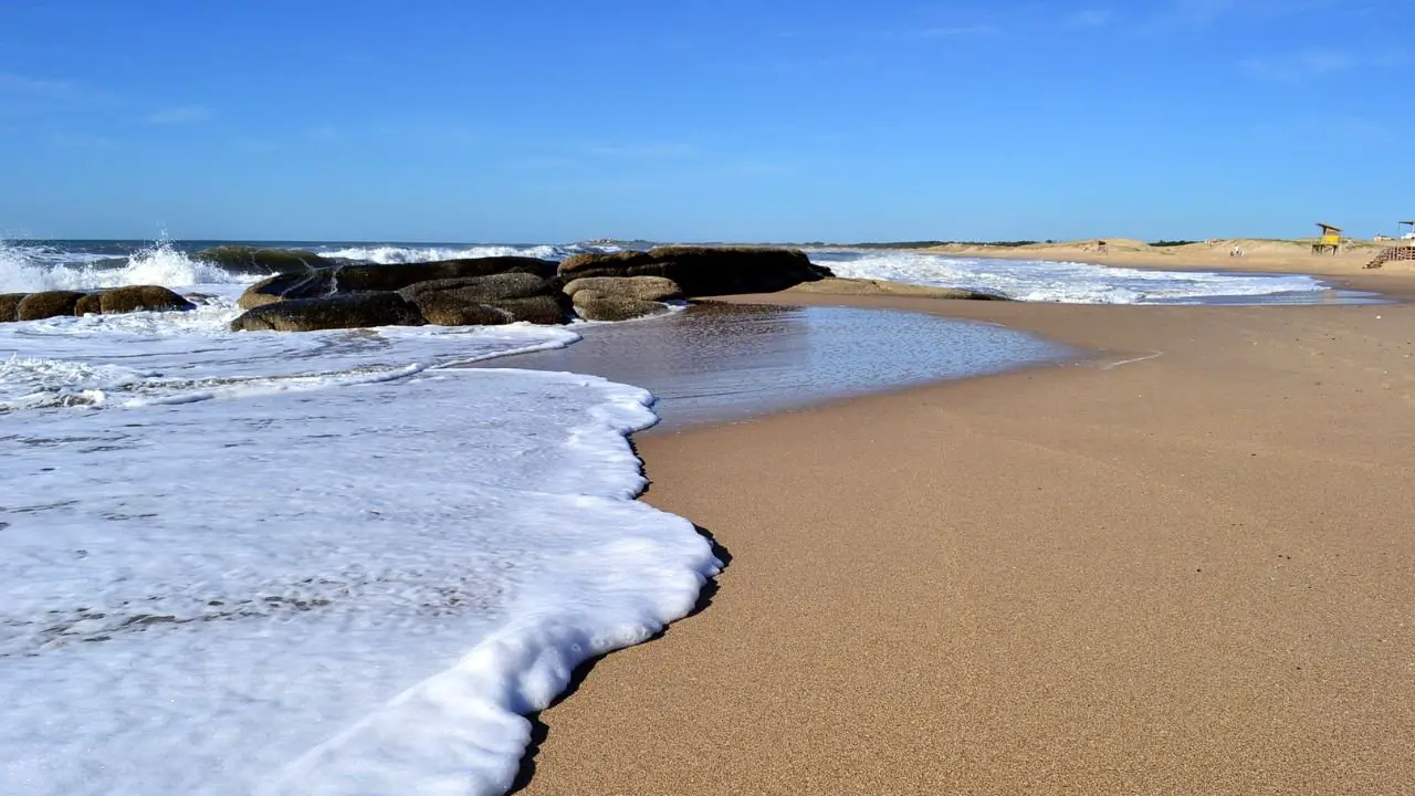 playa de La Viuda en uruguay