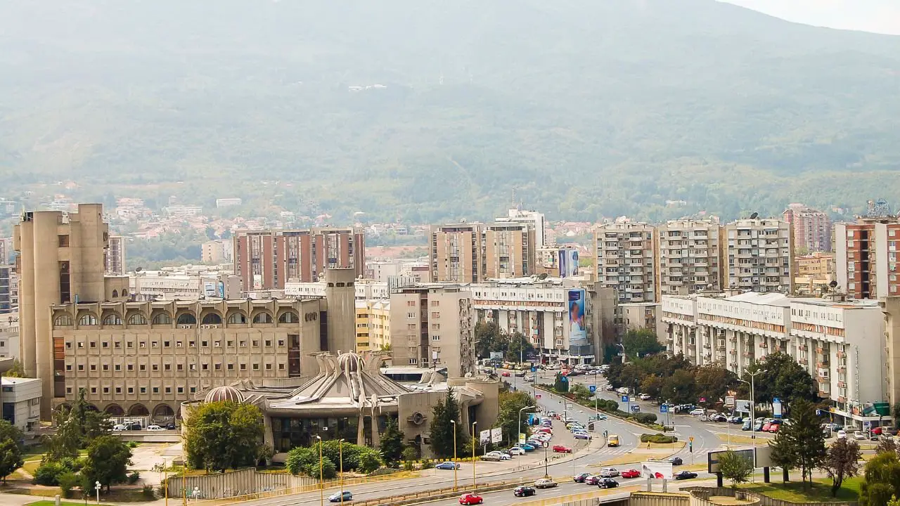 Skopje en Maedonia