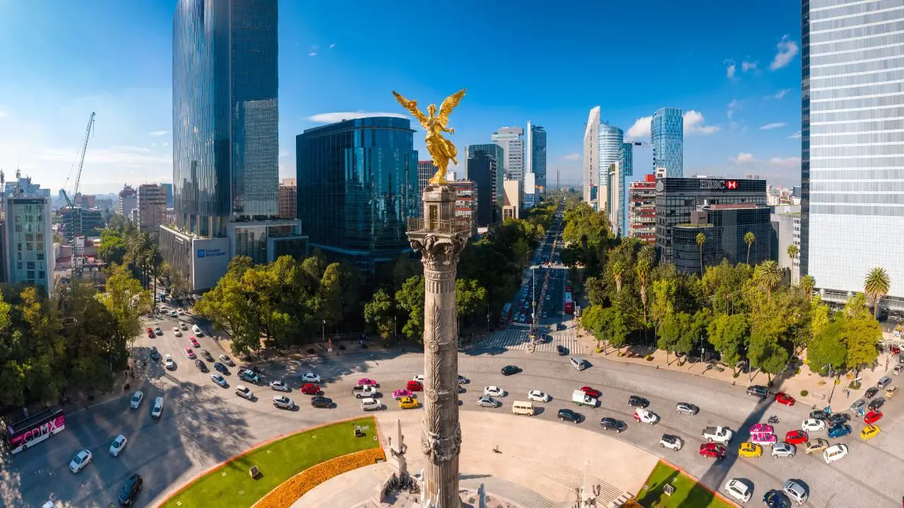 monumento de la independencia en ciudad de mexico