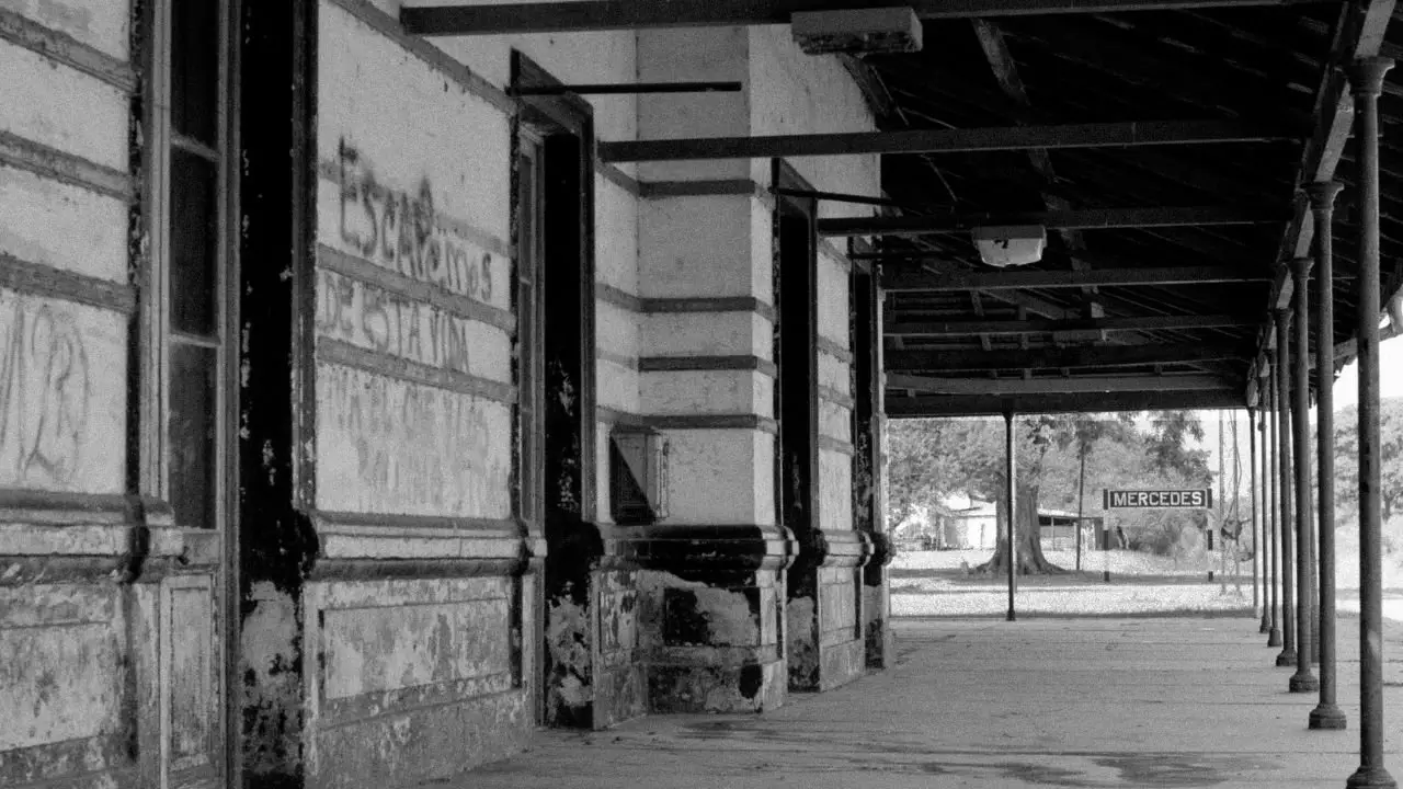 antigua estación de trenes en Mercedes