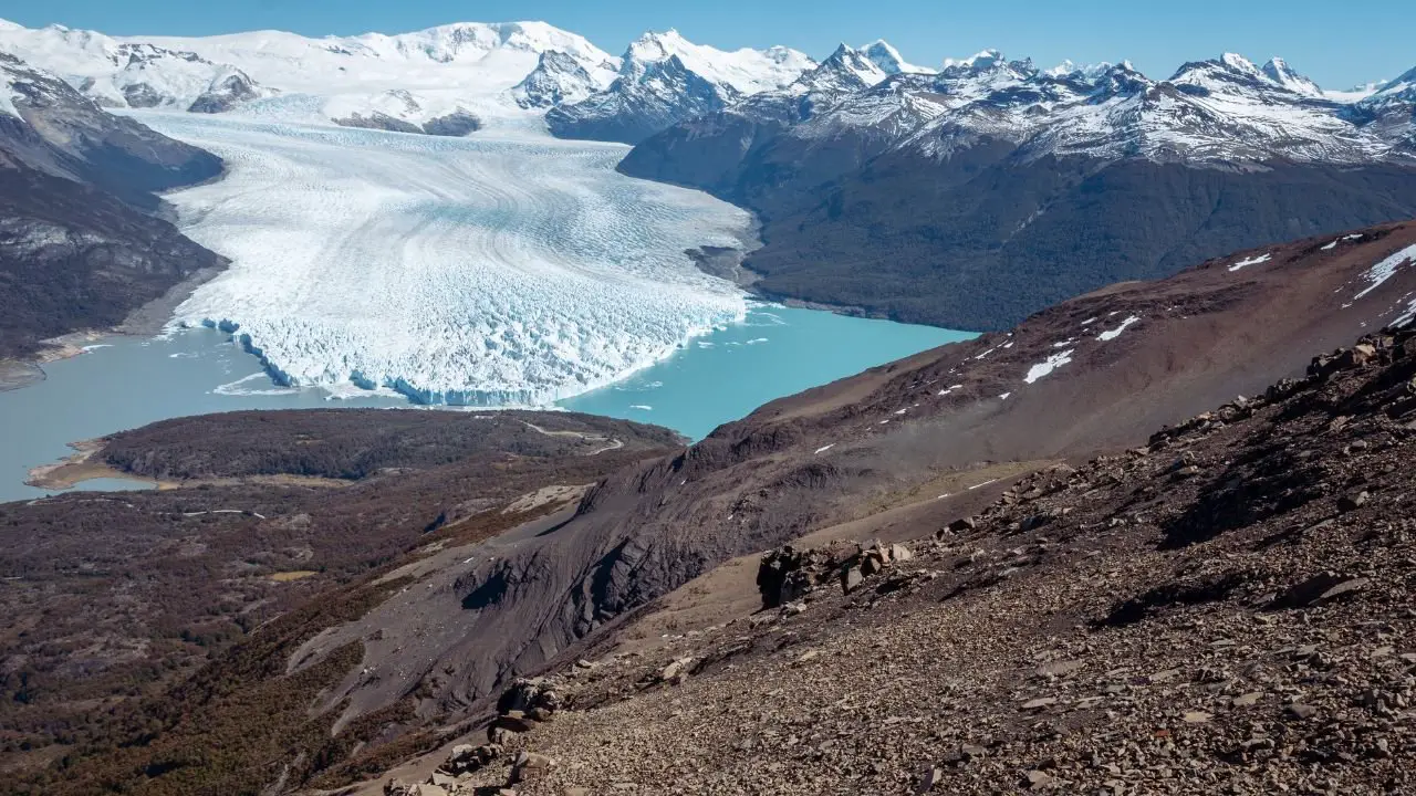 glaciar perito moreno en invierno