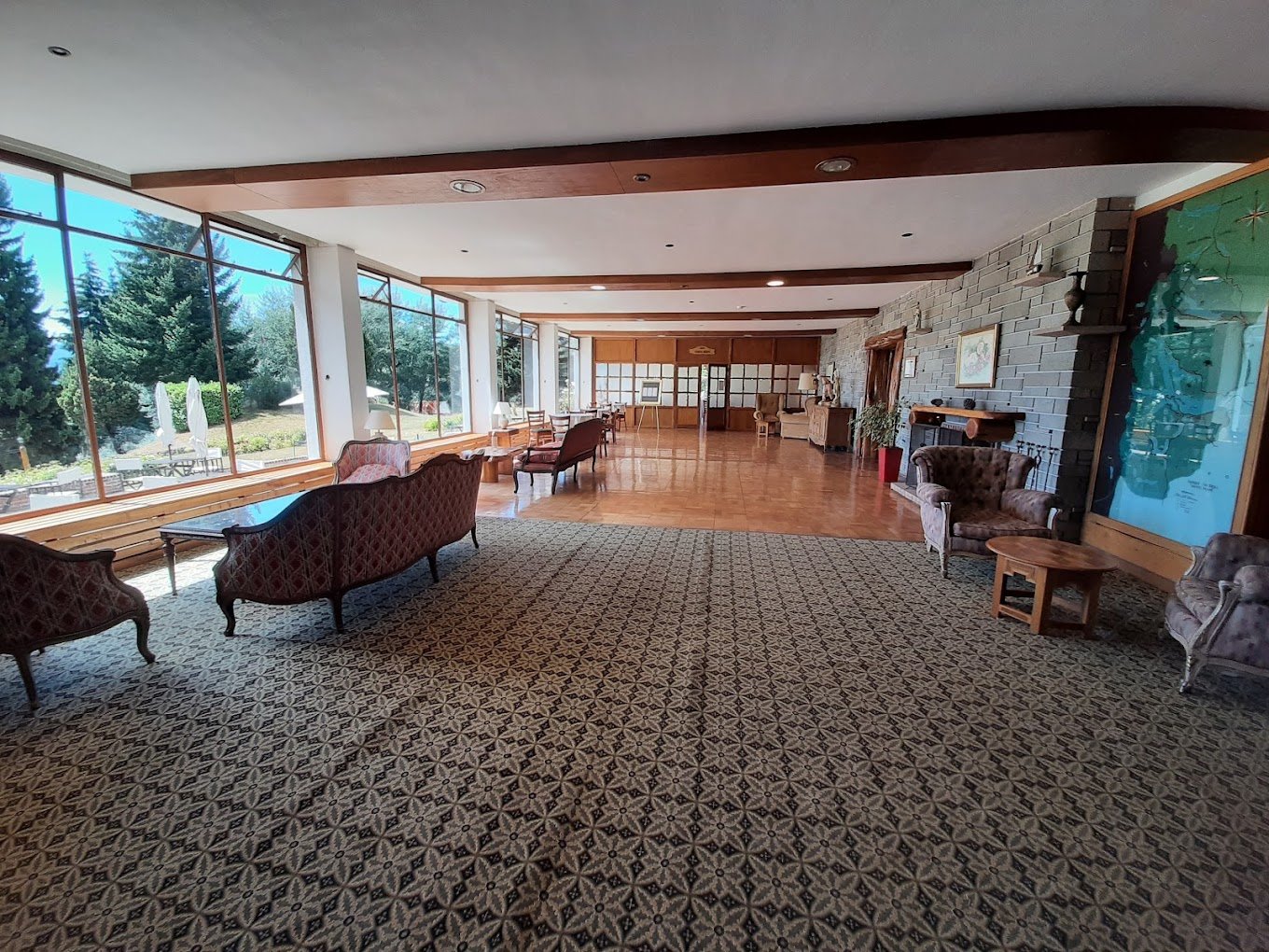 lobby Gran Hotel Panamericano de Bariloche